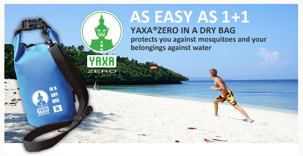 Innovative yaxa zero in a dry bag  as easy as 1+1